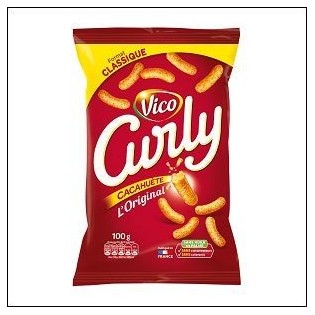 CURLY CACAHUETE 100G VICO  