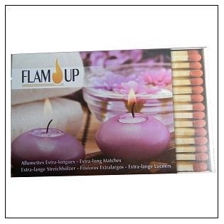 BOITE 55 ALLUMETTES EXTRA LONGUES FLAM'UP 