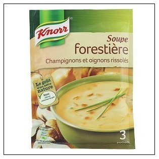 SOUPE FORESTIERE CHAMPIGN ONS DESHY 4 ASS.KNORR 