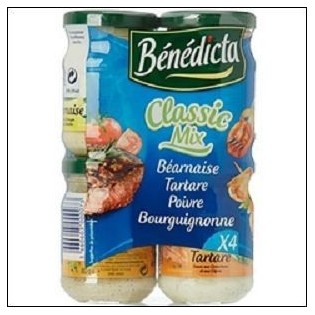 L.4 SAUCE PARTY TRADITION 330G BENEDICTA 