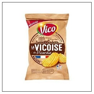SACHE.CHIPS LA VICOISE DE PICARDIE 150G VICO 