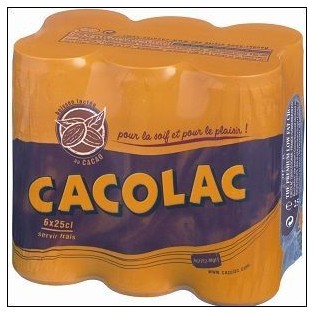 PACK 6 BTES CACOLAC 25CL  