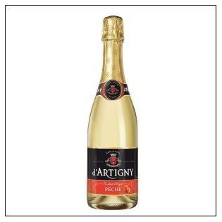 Achat / Vente D'Artigny Cocktail aromatisé pêche sans alcool, 75cl