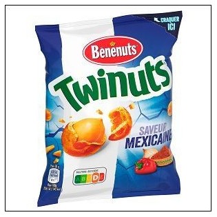 SA.TWINUTS MEXICAINE 150G BENENUTS 