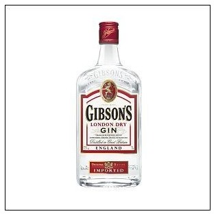GIN GIBSON'S 37,5° 70CL  