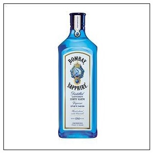 GIN BOMBAY SAPHIRE 40° 70CL 
