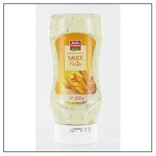SQUEEZER 350G SAUCE POMME FRITE BELLE FRANCE 