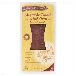 MAGRET CANARD IGP S/OUEST FUME TRANCHE 90G D.B.F 
