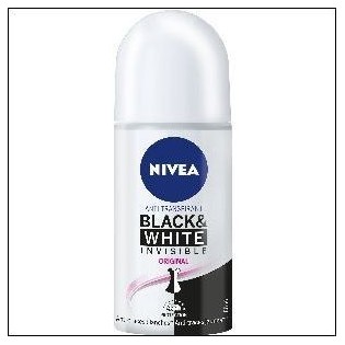 DEO BILLE FEMININ BLACK & WHITE 50ML NIVEA 