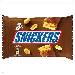 PACK TRIO SNICKERS 3X50G  