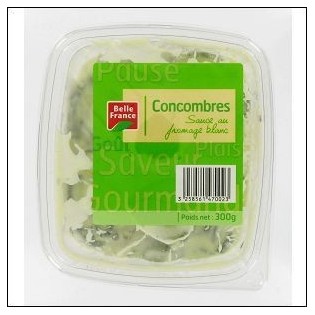 BARQ.300G SAL.CONCOMBRE SAUCE FROMAGE BLANC B.F 