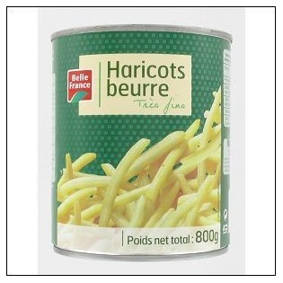 4/4 HARICOTS BEURRE TRES- FINS OF BELLE FRANCE 