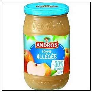 BCX COMPOTE POMMES ALLEGE -ES 730G ANDROS 