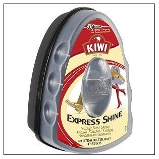 KIWI EXPRESS SHINE EPONGE INCOLORE 