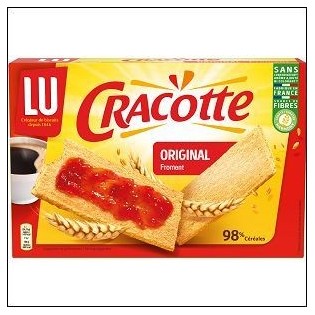 CRACOTTE FROMENT 250G LU  