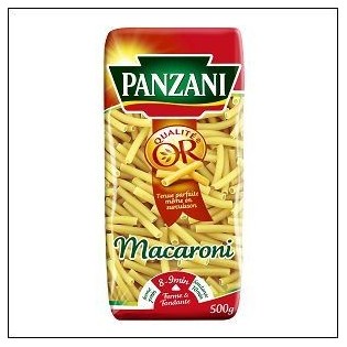 MACARONIS COURTS 500G PANZANI 