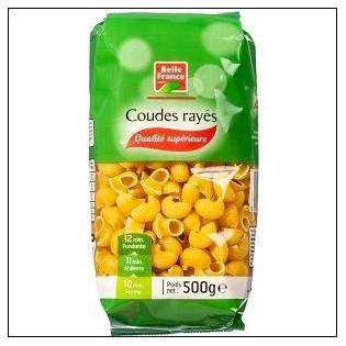 COUDES RAYES 500G BELLE FRANCE 