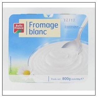 FROMAGE BLANC 20% 8X100 BELLE FRANCE 