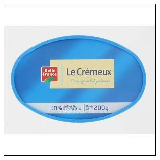 FROMAGE OVALE CREMEUX  200G BELLE FRANCE 