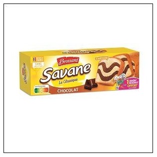 SAVANE L'ORIGINAL MARBRE CHOCOLAT 310G BROSSARD 