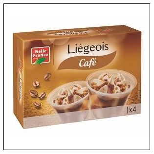 LIEGEOIS CAFE 4X125ML BELLE FRANCE 